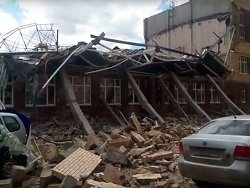 В Ленинградской области рухнул этаж почти достроенной школы