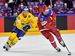 Россия обыграла Швецию в матче ЧМ по хоккею