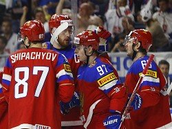 Сборная России всухую разгромила словаков на чемпионате мира