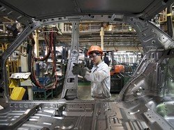 Промышленность Китая растет быстрее прогнозов