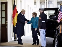 Белый дом: У Трампа и Меркель 