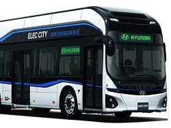 Hyundai показала серийный электробус Elec City с запасом хода 290 км