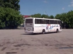 В Кемерове водитель автобуса с пассажирами умер во время рейса