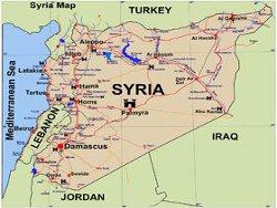 Продвижение сил сирийской армии на востоке Хомса