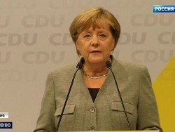 Меркель сбежала от российских журналистов