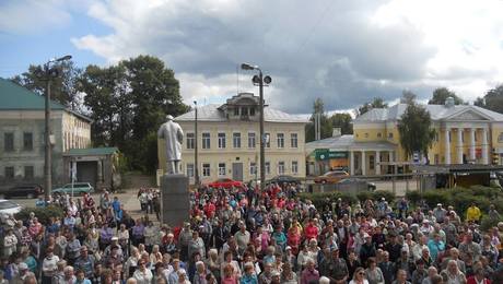 В Ивановской области население протестует против "мусорных" тарифов