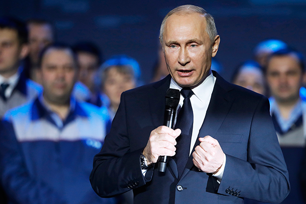 Владимир Путин: «сила русского народа неисчерпаема»