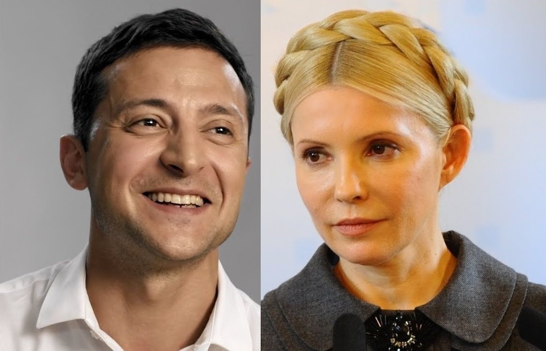 Соцопрос: лидерами среди кандидатов в президенты Украины снова стали Тимошенко и Зеленский