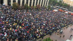 МВД сообщило о 20 тыс. участниках митинга, "белый счётчик" насчитал 60 тысяч