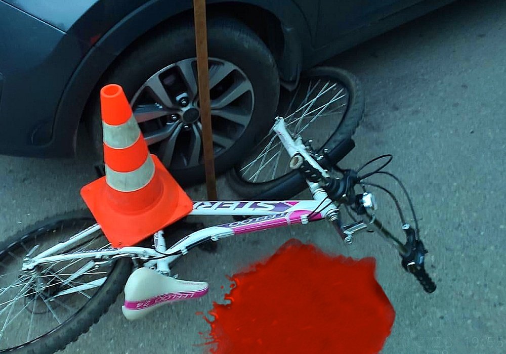 Скончалась одна из юных велосипедисток, сбитая водителем Рено в Луховицах